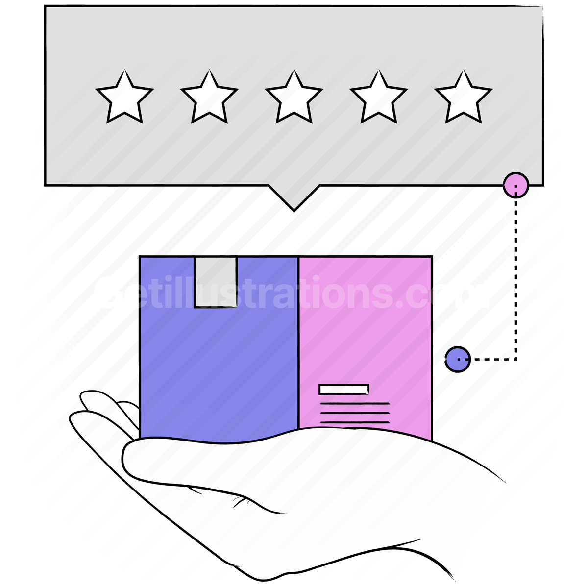 hand, gesture, ratings, review, star, logistic, package